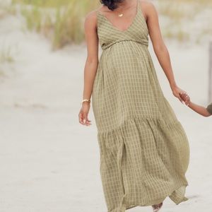 Flowy Beachy green dress